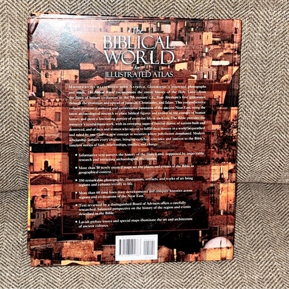 National Geographic The Biblical World Illustrated Atlas Hardback Book *HEAVY* - Picture 2 of 3